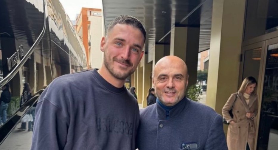 Falcone in posa con Giannini: “Principe” – FOTO