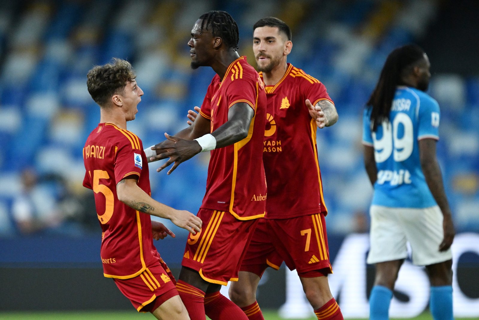 Roma, 20 gol negli ultimi 15′. Nessuno in A ha fatto meglio