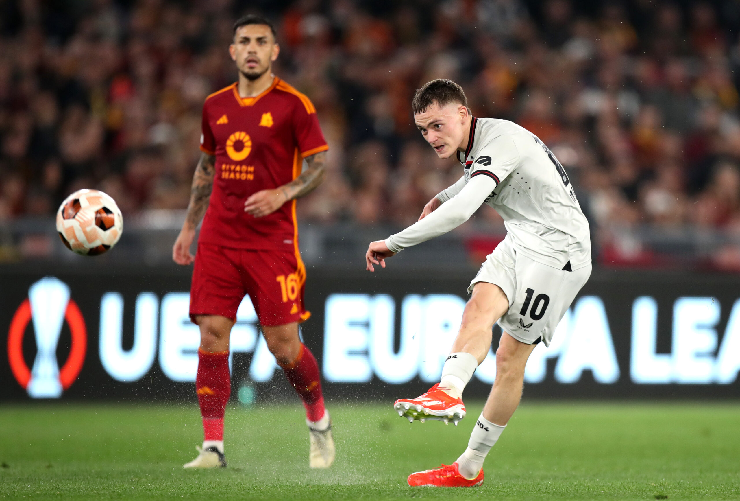 Roma Bayer Leverkusen 0 2 Wirtz E Andrich Affondano I Giallorossi Abraham Sbaglia Nel Finale 