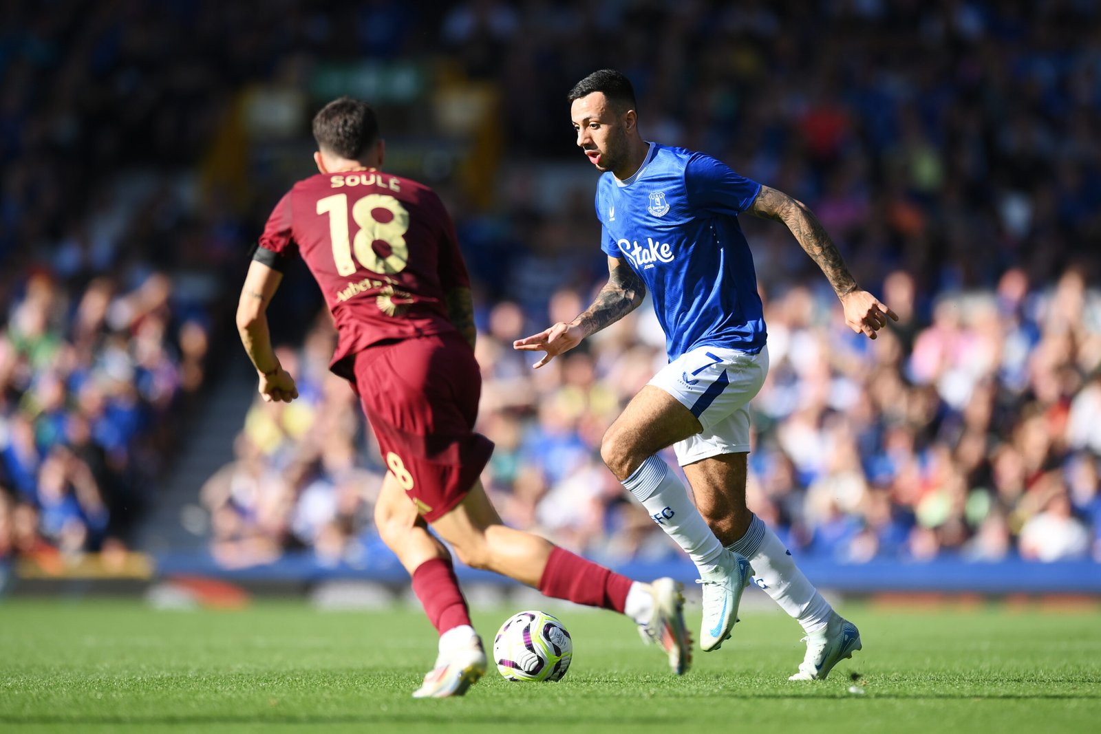 Dovbyk spreca contro l’Everton. De Rossi: “Ma la squadra mi piace”