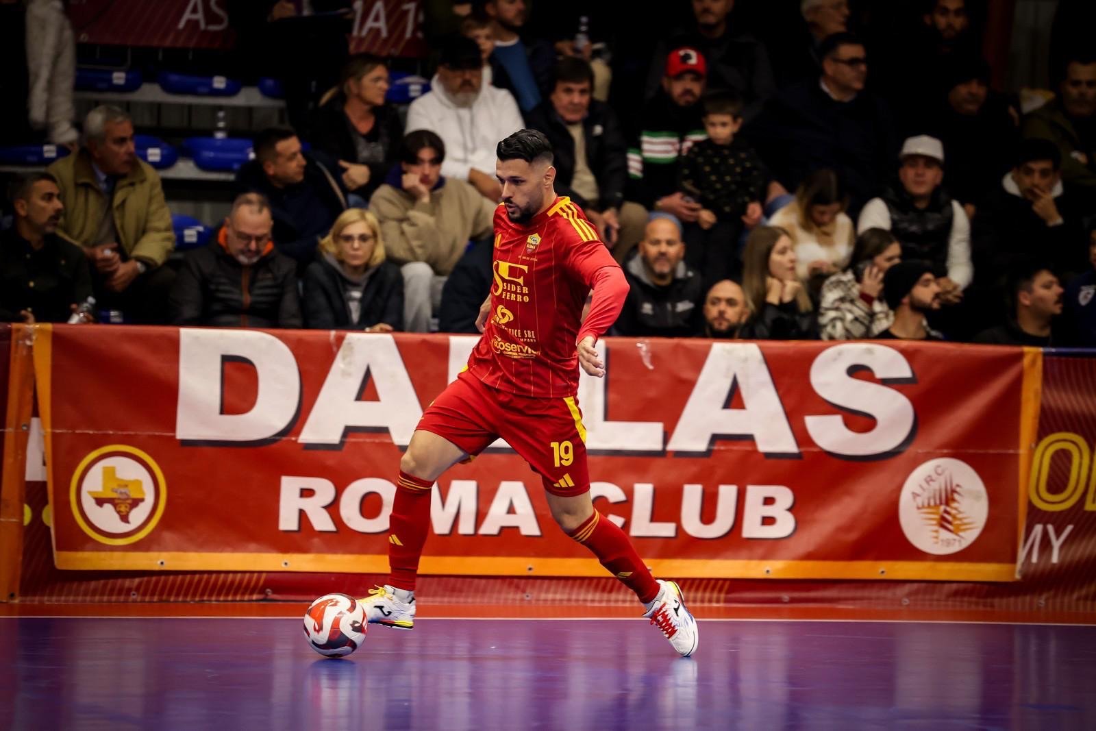 Roma 1927 Futsal, domani la sfida con la Vinumitaly Petrarca. Marcelinho: “Sarà una partita combattuta. In squadra vorrei Dybala”
