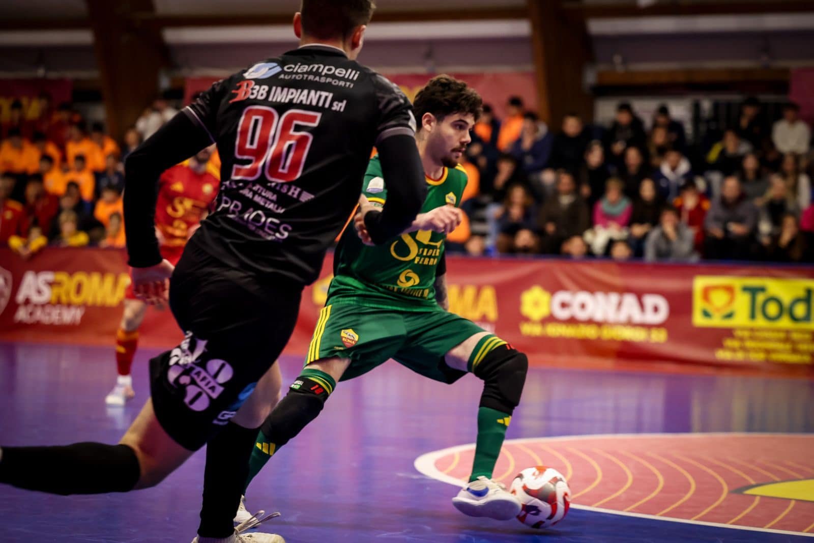 Roma 1927 Futsal, Caique Rodriguez in stato vigile dopo lo scontro nella partita di ieri: nessuna anomalia dalla prima TAC