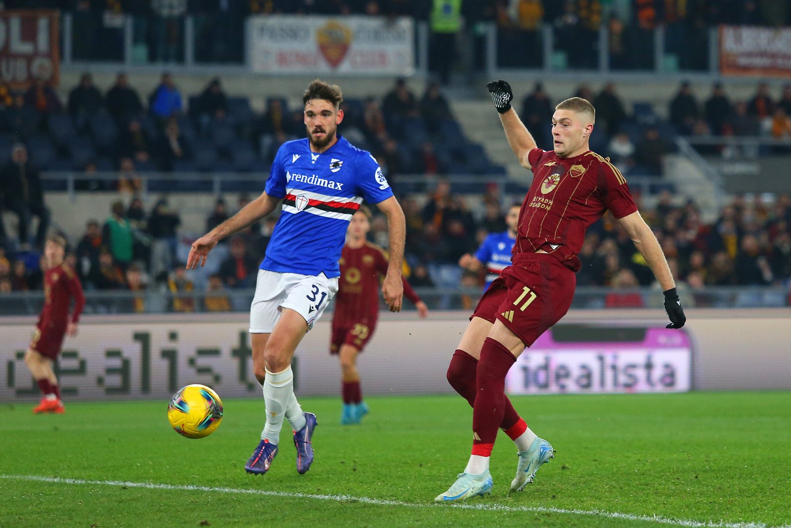 Roma-Sampdoria 4-1, le pagelle: Dovbyk al quadrato, Saelemaekers brioso. Zalewski spaesato