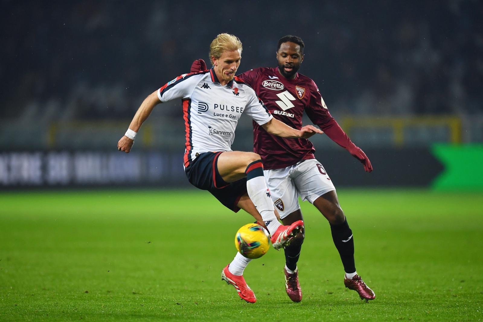 Serie A, Torino-Genoa 1-1: Pinamonti risponde all’autogol di Thorsby. Non si va oltre al pari