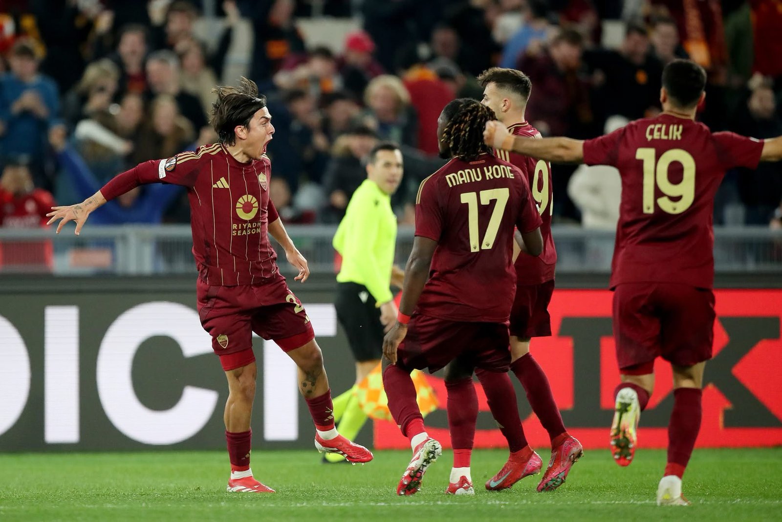 Roma-Porto 3-2: un magnifico Dybala e Pisilli portano la Roma agli ottavi