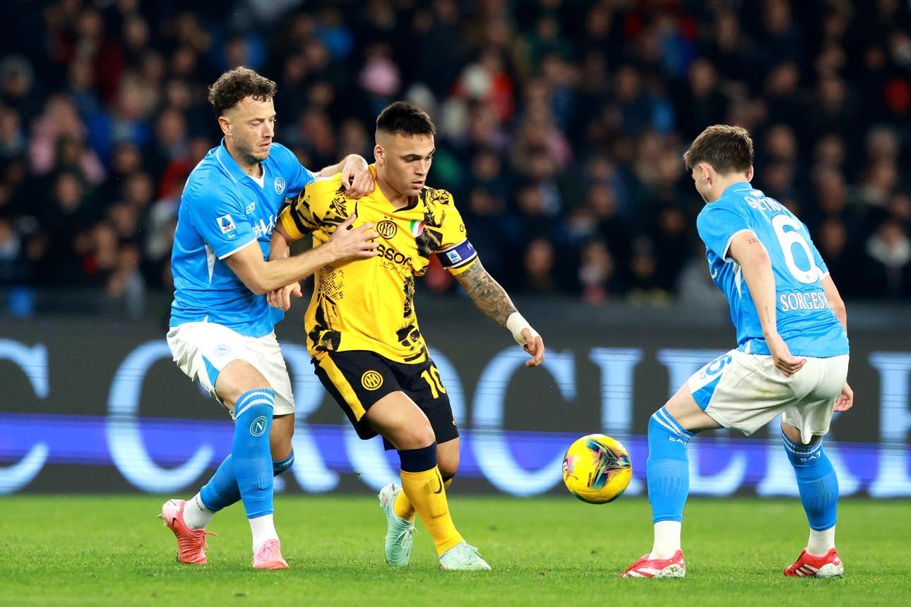 Serie A, Napoli-Inter 1-1: non basta Dimarco, Billing trova il pari allo scadere