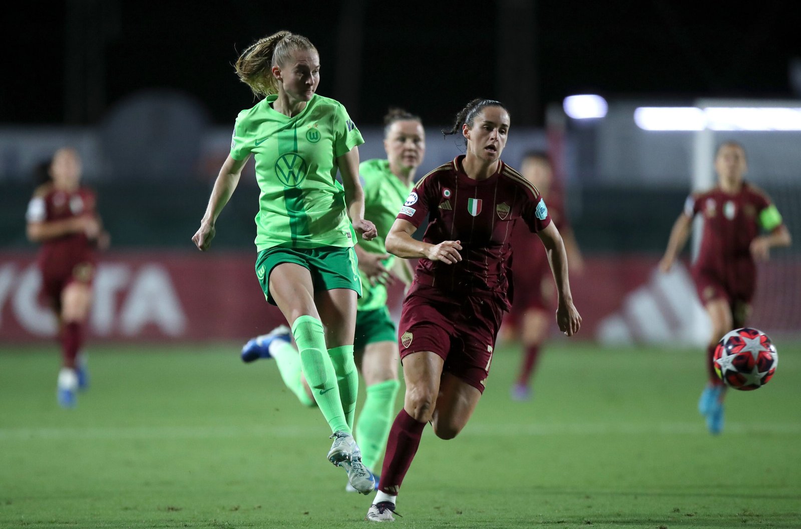 Femminile, Roma contro la Fiorentina: out Viens