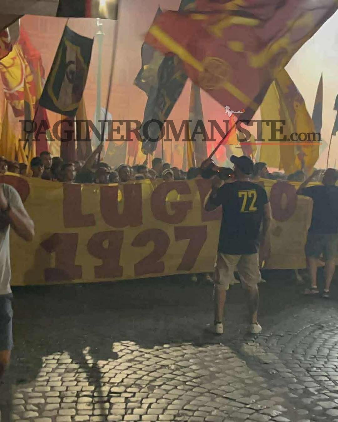 Compleanno Roma, la Curva Sud trasloca dentro piazza Navona