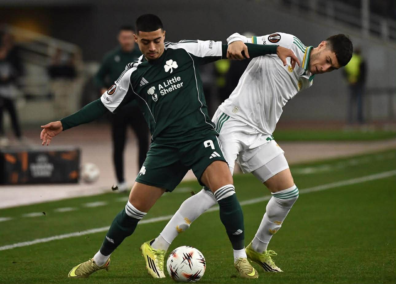 Panathinaikos-Roma 1-1, giallorossi agli ottavi di finale: Ziolkowski la riprende dopo un errore di Ghilardi