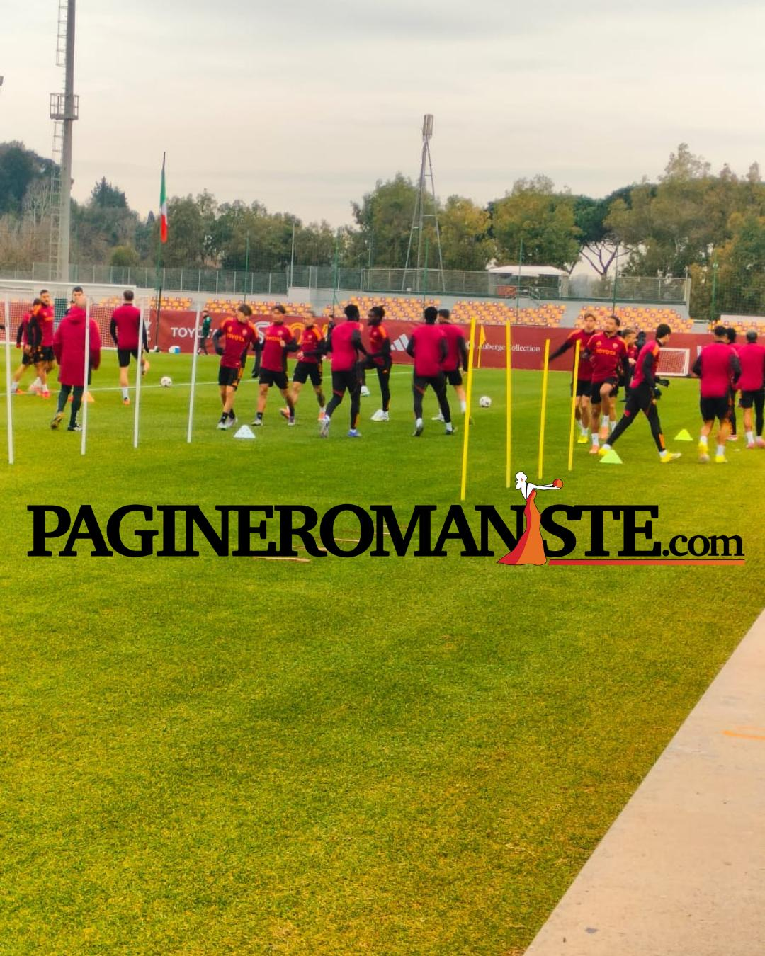 Trigoria, ripresa degli allenamenti domani pomeriggio dopo il big match col Milan