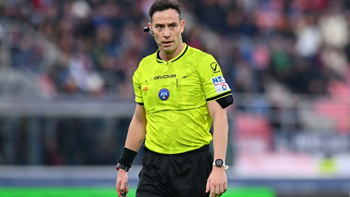 Roma-Pisa, arbitra Feliciani: Giua al VAR