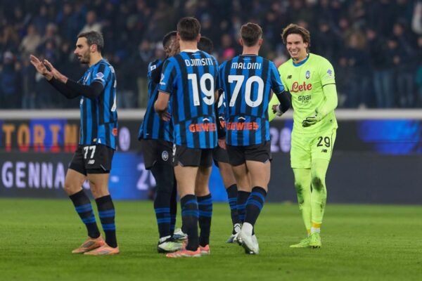 Carnesecchi: “Una partita fantastica. Svilar? Mi piace il suo modo di comunicare in campo”