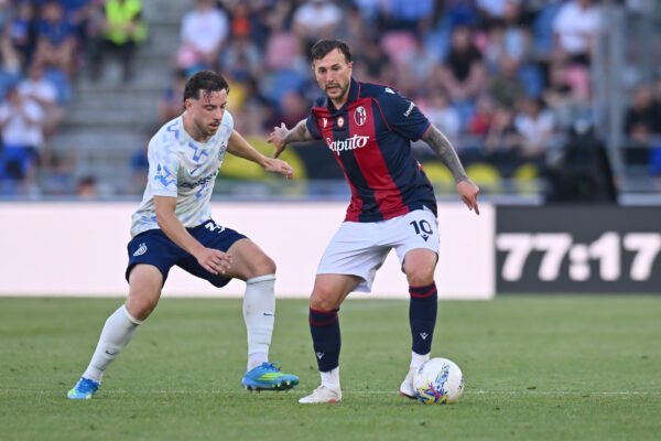 Serie A, pareggio scoppiettante tra Bologna e Inter: al Dall’Ara finisce 3-3