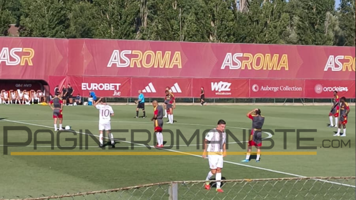 Roma-Trastevere 6-0: primo centro per Malen, a segno anche il giovane Arena