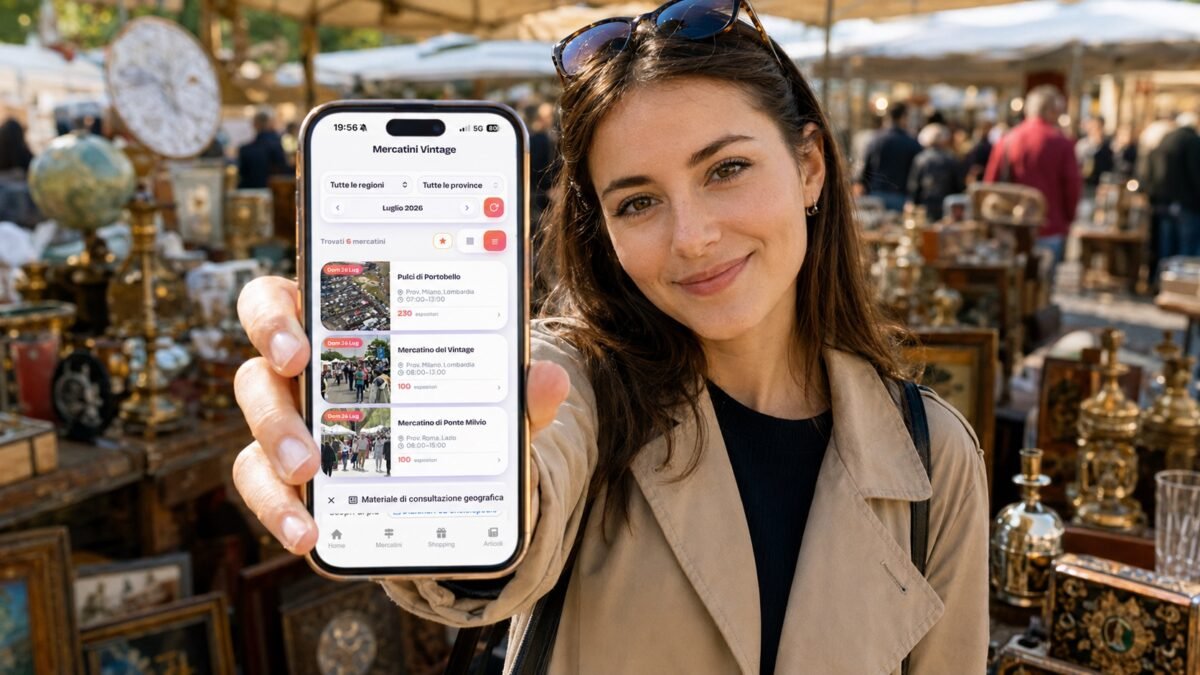Dove trovare i mercatini vintage a Roma: guida e app dei luoghi da non perdere